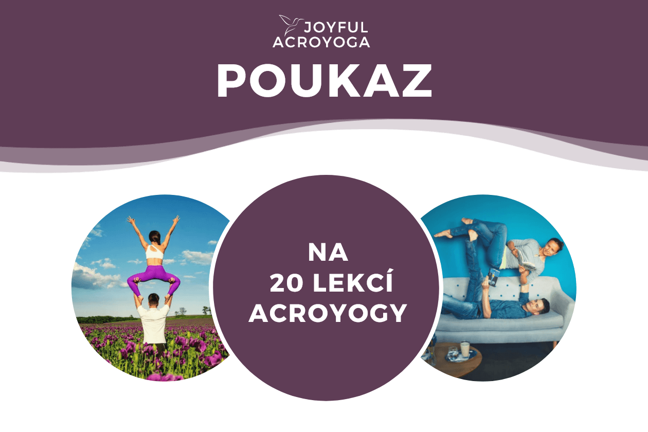 Poukaz na lekce - Joyful AcroYoga